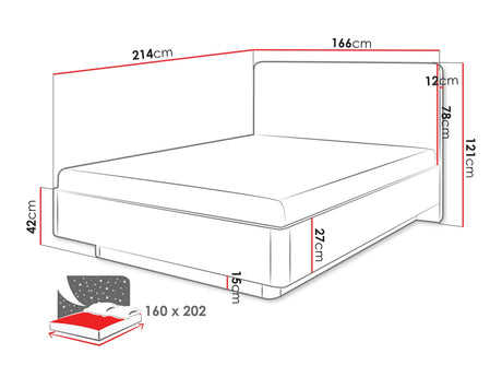 Bed Kingston AC112