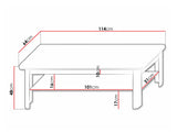 Coffee table Toledo AG106
