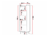 Bookcase Toledo AH100