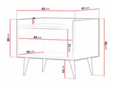 Bedside table Toledo AH107