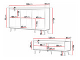 Living room set Miami AH100