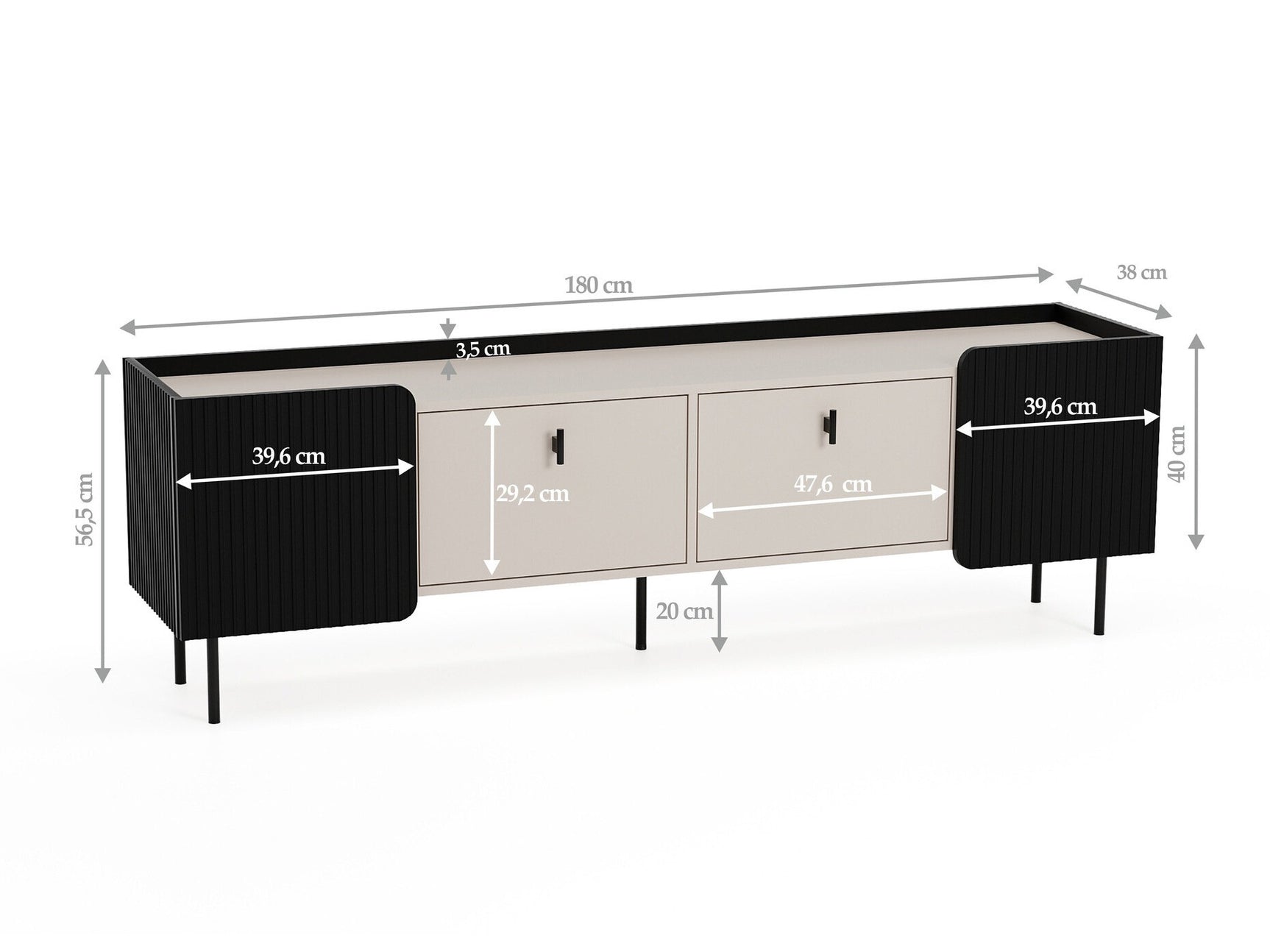 TV-bord Mansfield 102