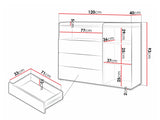 Chest of drawers Domcali 108