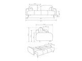 Sovesofa Kingston 151