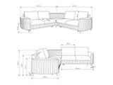 Hjørnesofa Kingston 157