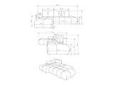 Hjørnesofa Kingston 156