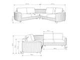 Hjørnesofa Kingston 157