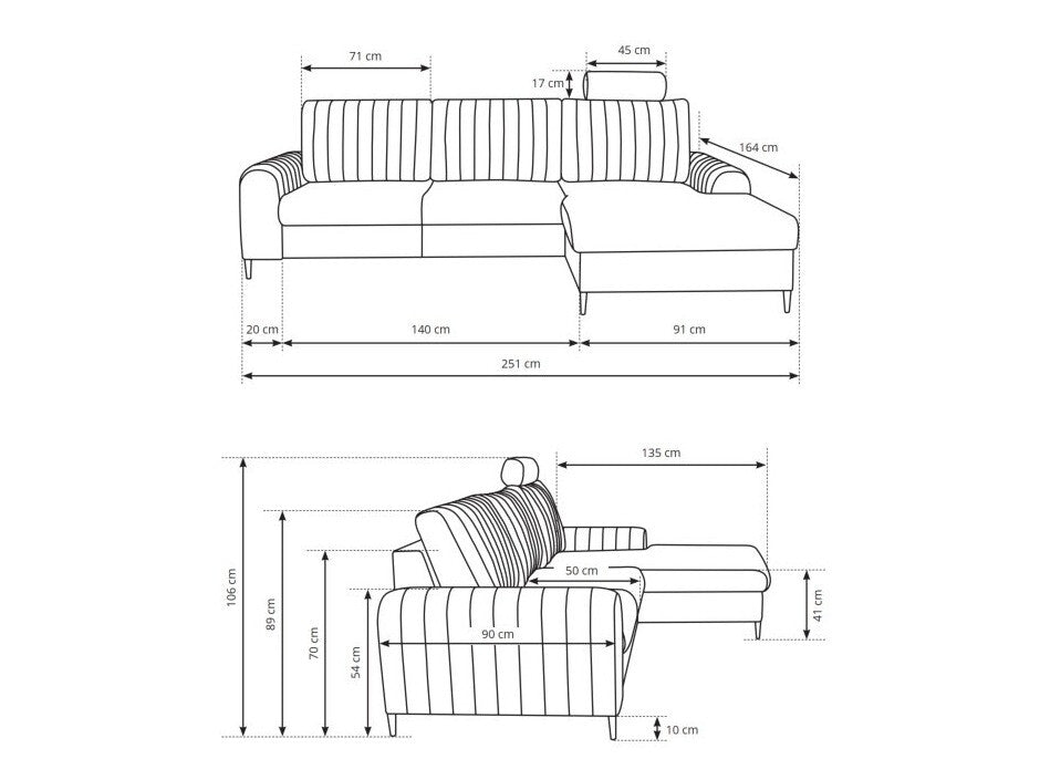 Hjørnesofa Kingston 163