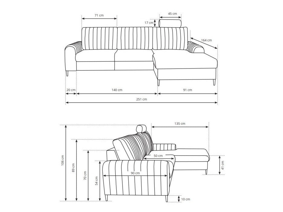 Hjørnesofa Kingston 163