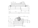 Hjørnesofa Kingston 165