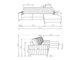 Hjørnesofa Kingston 165