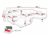 Hjørnesofa Camden 101