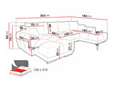 Hjørnesofa Camden 101