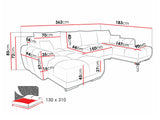 Hjørnesofa Camden 101
