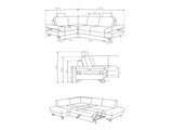 Hjørnesofa Kingston 167