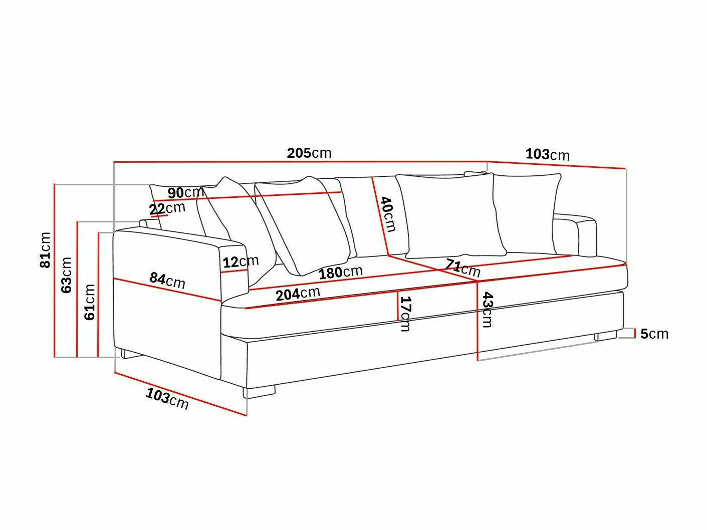 Sofa Tivsoe 101