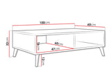 Coffee table Comfivo Teslomo 104
