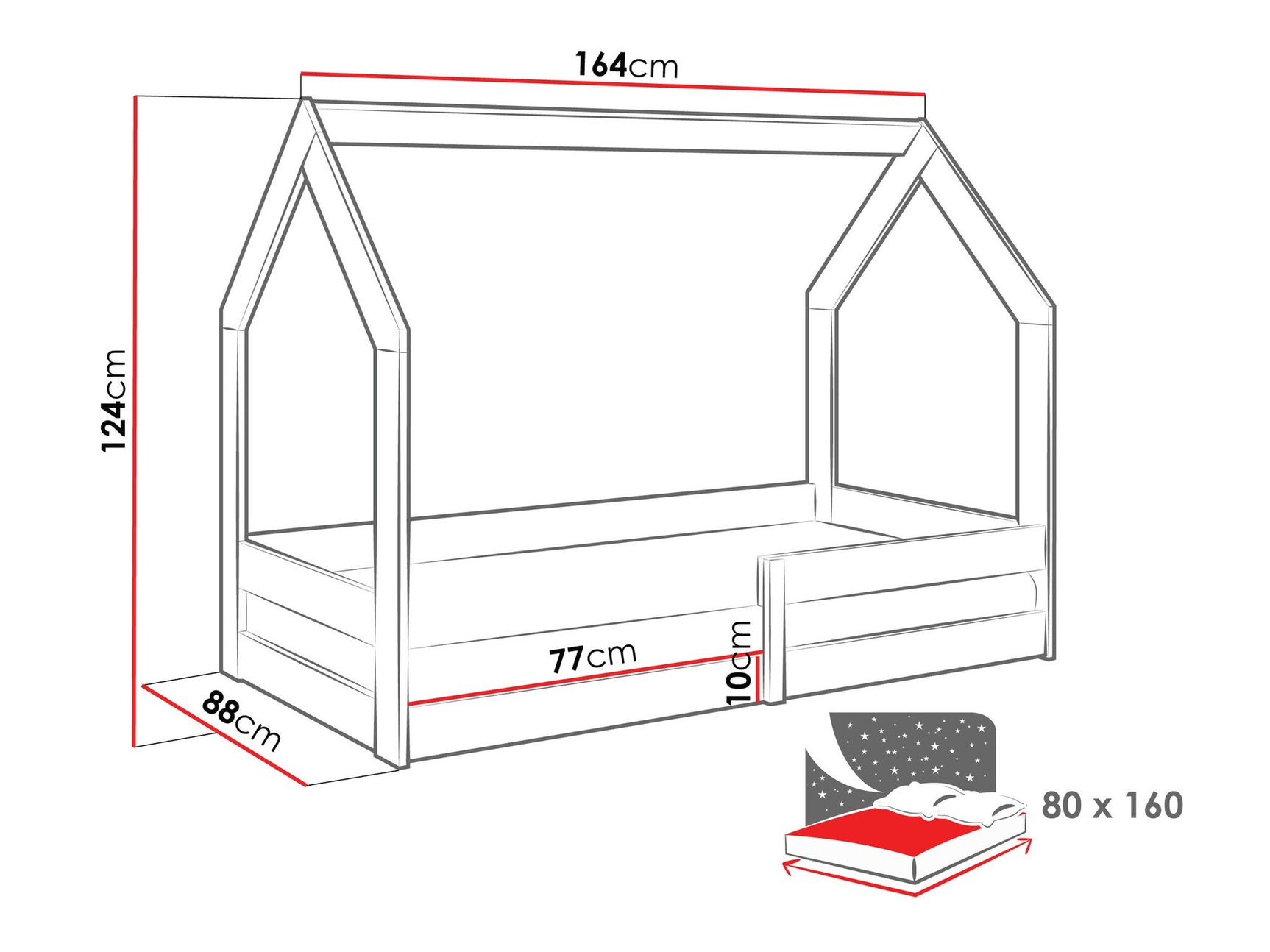 Bed Edmond 123