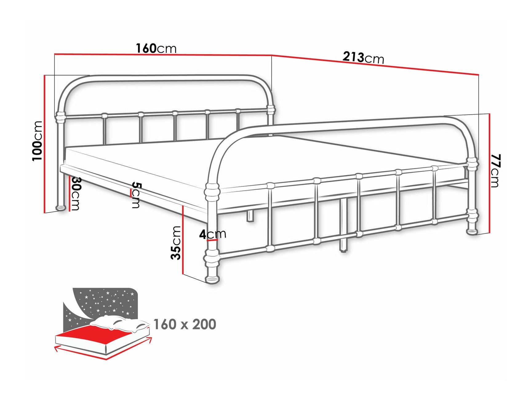Bed Elmira 102