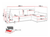 Hjørnesofa Memphis 104 3926941