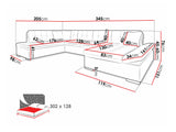 Corner sofa Comfivo 150