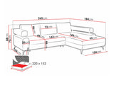 Corner sofa Lincoln 199