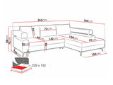 Corner sofa Lincoln 199