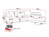 Corner sofa Lincoln 199