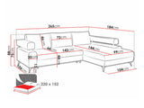 Corner sofa Lincoln 199