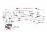 Corner sofa Lincoln 199