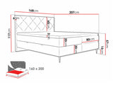 Continental bed ComfiDream 192