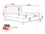 Continental bed ComfiDream 192