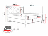 Continental bed ComfiDream 192