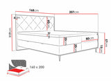 Continental bed ComfiDream 192