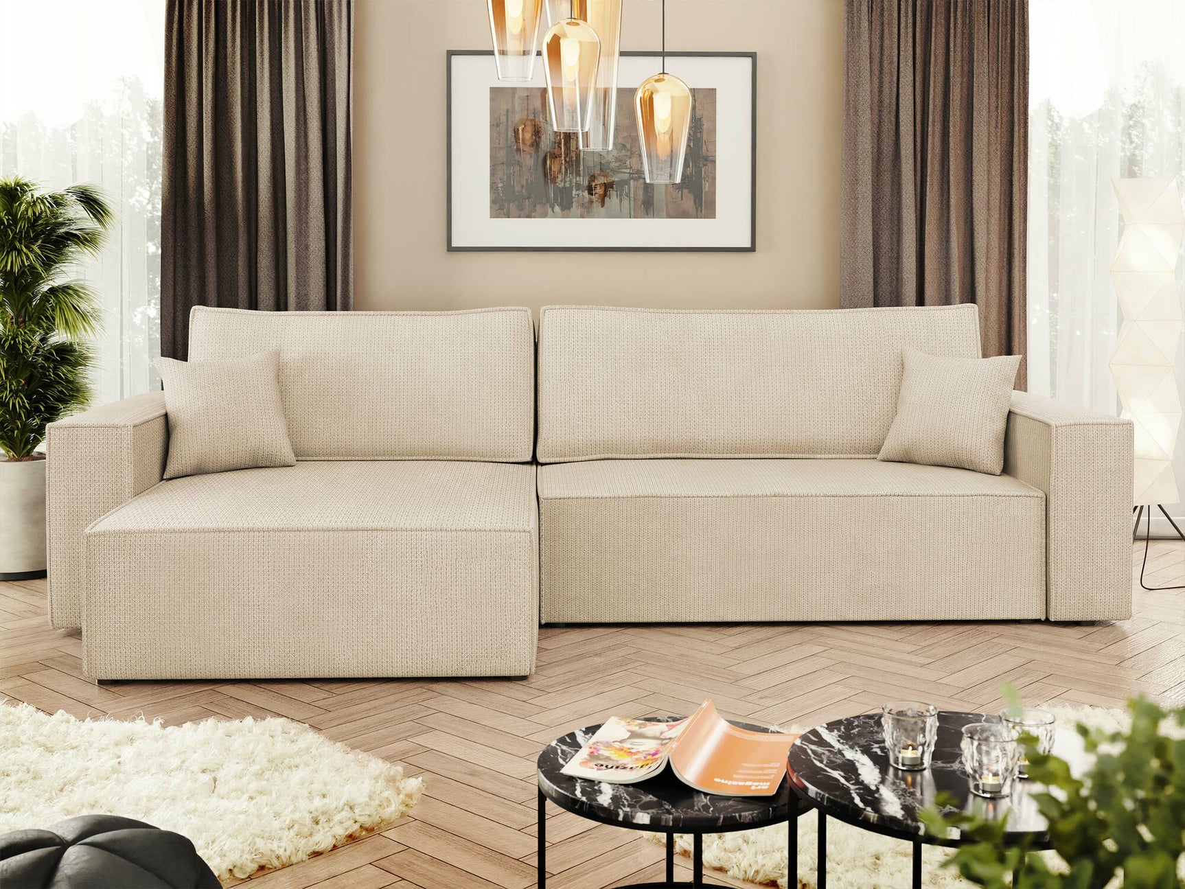 Hjørnesofa Shelton 107