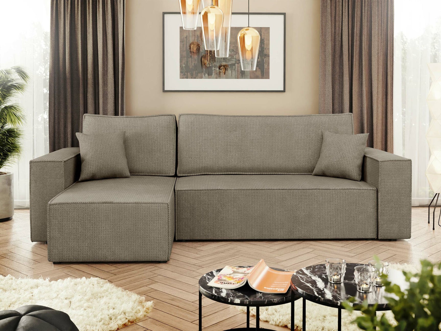 Hjørnesofa Shelton 100