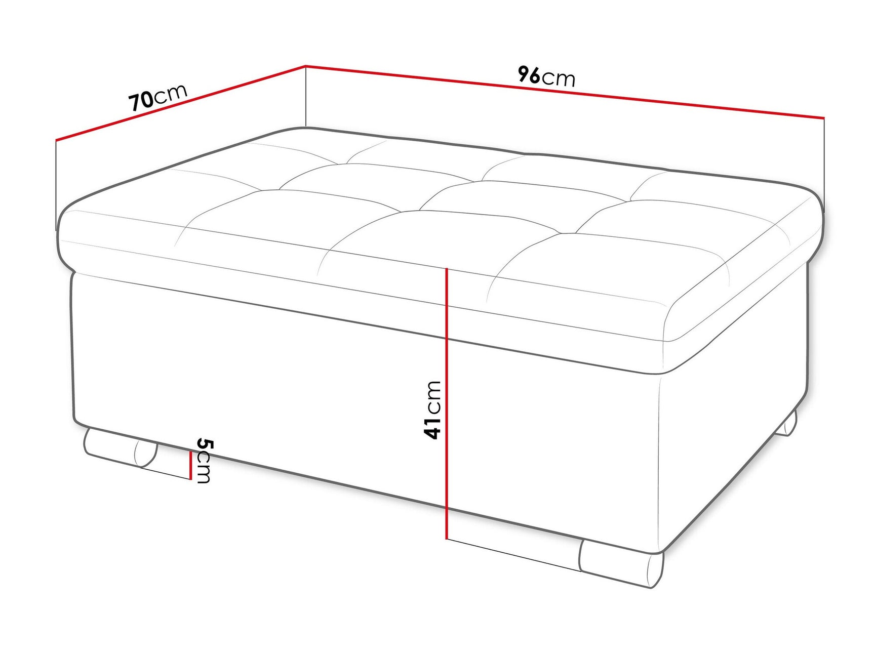 Polstret bænk Comfivo 118