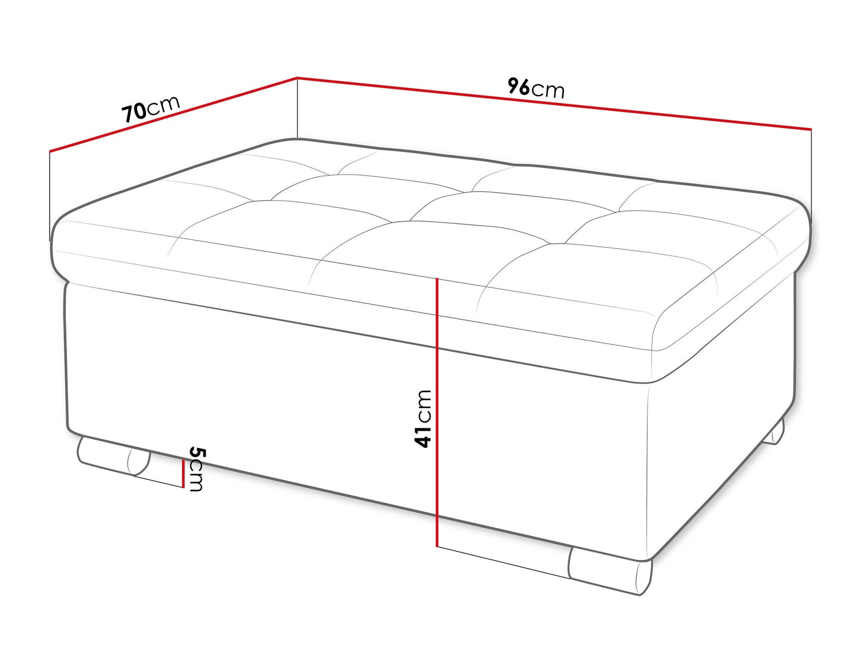 Polstret bænk Comfivo 118