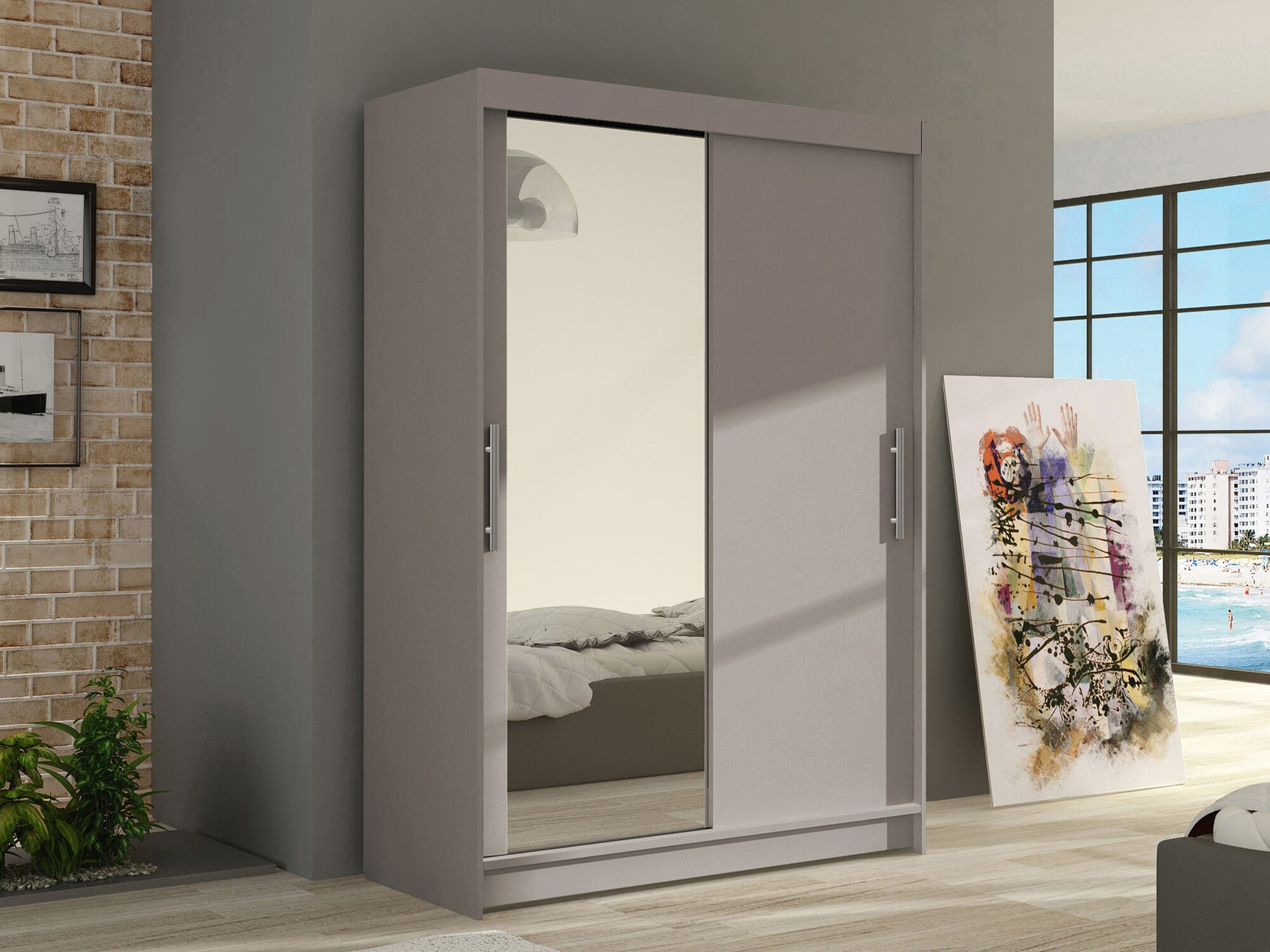 Garderobeskab Closico 128