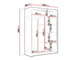Garderobe Closico 128 3965729