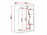 Garderobe Closico 128 3965747