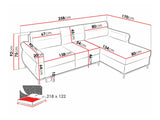 Hjørnesofa Stonecrest 103