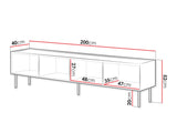 TV-bord Melbela 107