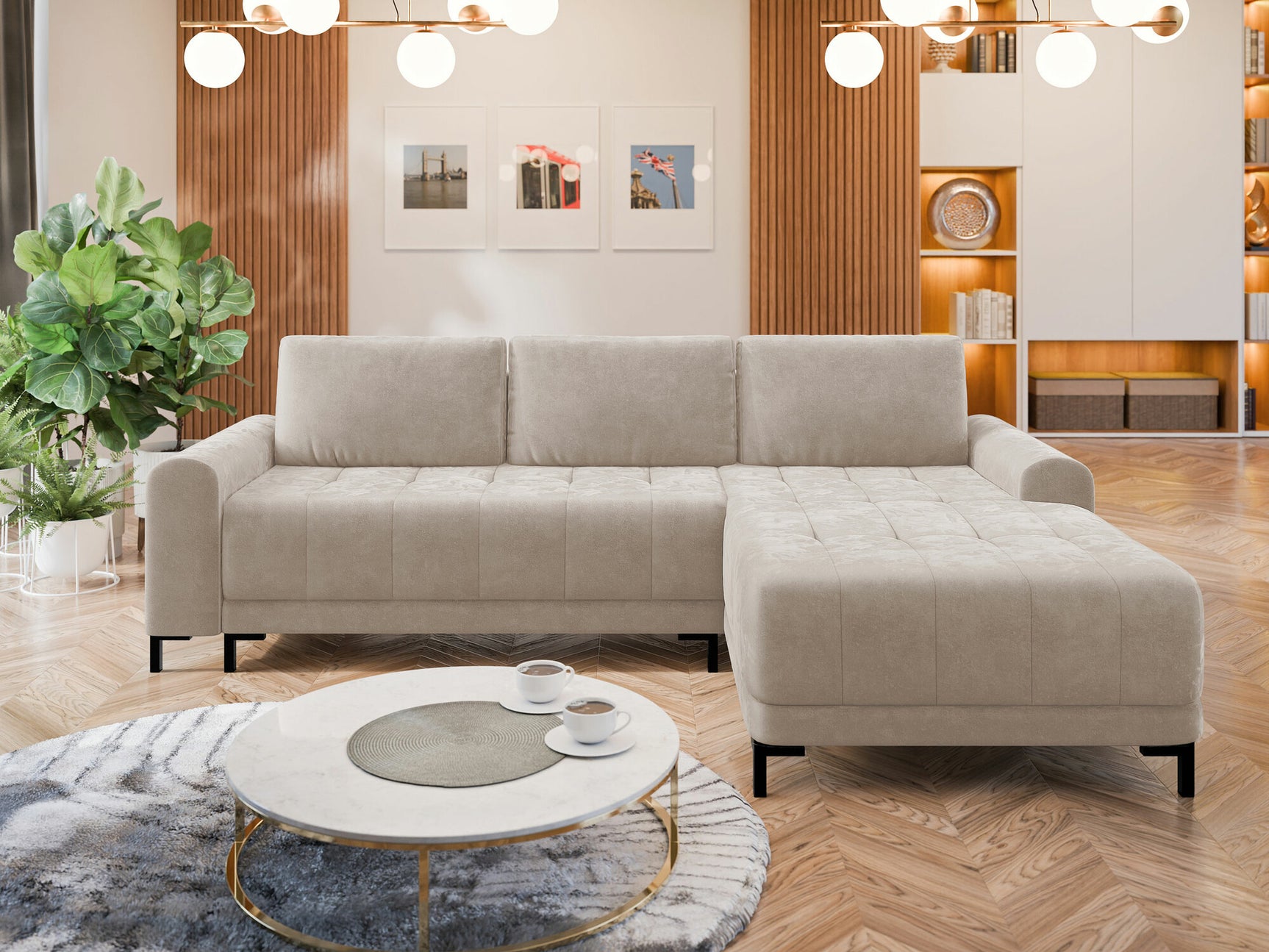 Hjørnesofa Stonecrest 100