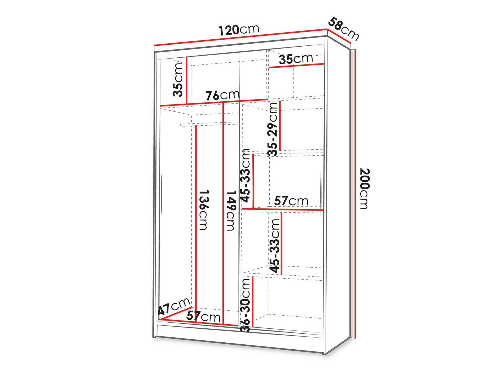 Garderobe Closico 148 3978263