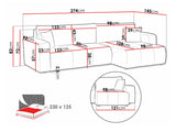 Hjørnesofa Comfivo 425