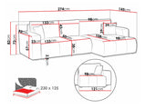 Hjørnesofa Comfivo 425