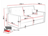 Sovesofa Columbus 233