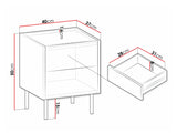 Sengebord Comfivo Belviro 106