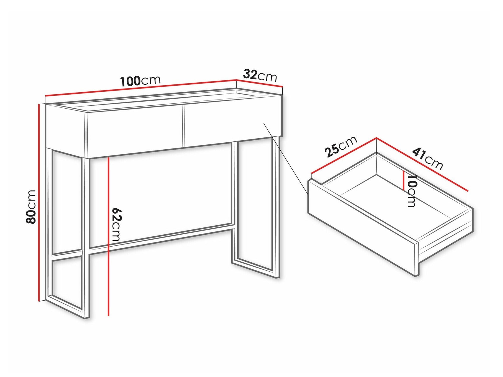 Konsolbord Lunole 103
